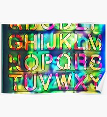 Alphabet Poster