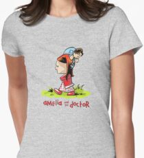 Amelia and the Doctor Women's Fitted T-Shirt