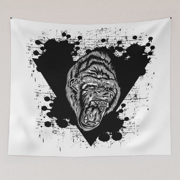 Item preview, Angry gorilla designed and sold by leen12 Art Designs Prints.