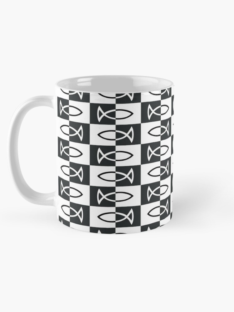 Thumbnail 5 of 6, Coffee Mug, One Fish designed and sold by kafeonbubble.