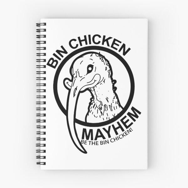 Item preview, Bin Chicken Mayhem designed and sold by LukeRosenberg.