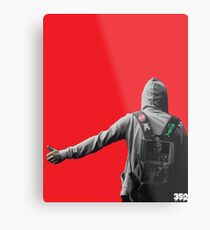 Hitchhiker Metal Print