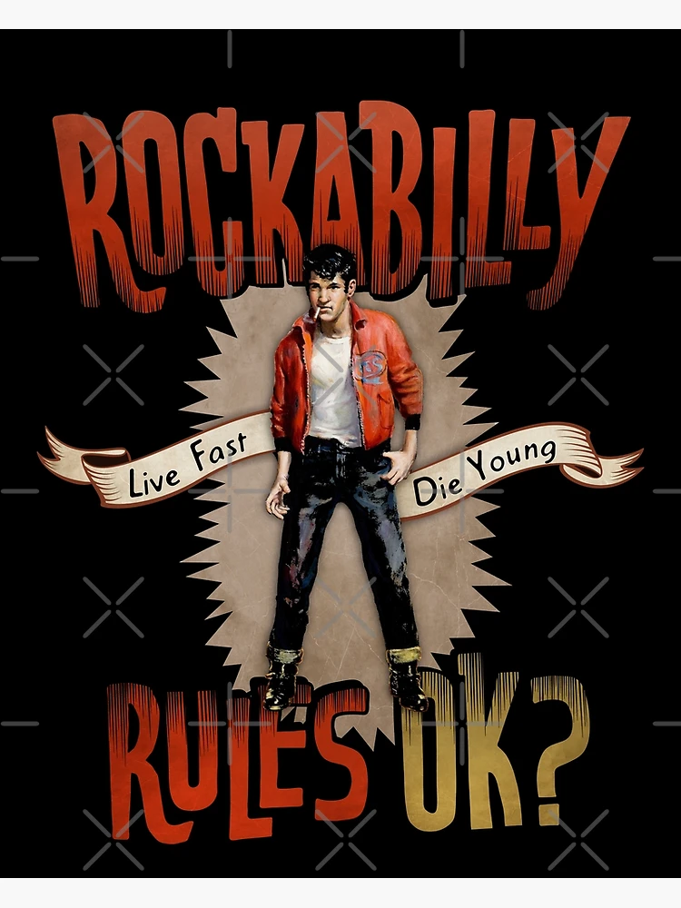 Rockabilly Rules Ok? - Rockabilly Girl - Sticker