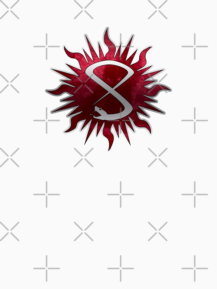 Thumbnail 3 of 3, Baseball ¾ Sleeve T-Shirt, Requiem Clan: Mekhet designed and sold by TheOnyxPath.