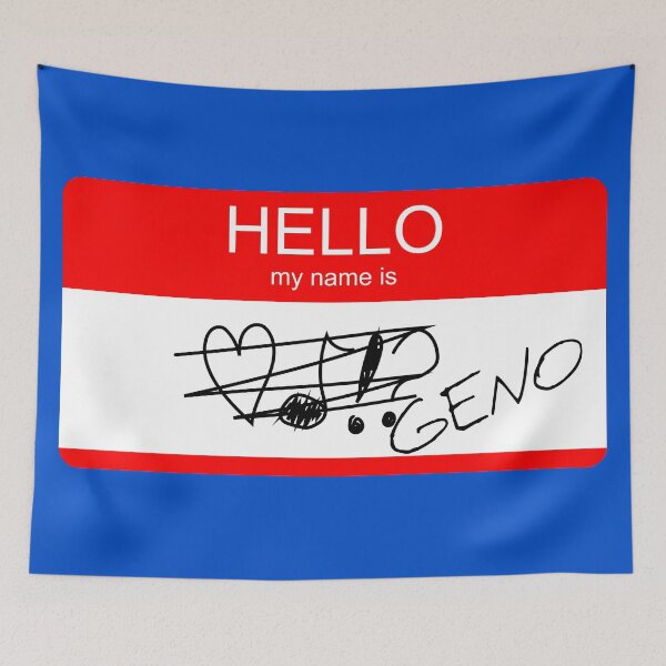 Item preview, Hello, my name is Geno designed and sold by Good Merch.