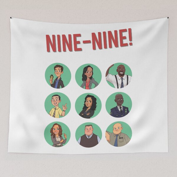 Item preview, Brooklyn Nine Nine designed and sold by NineNineBubble.