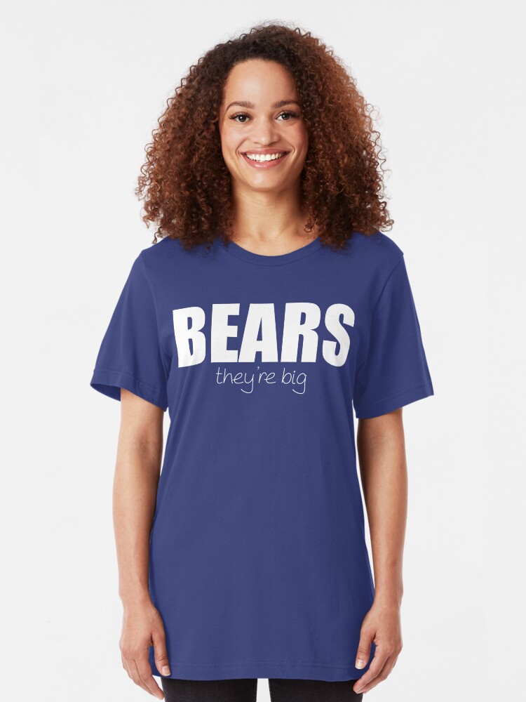 Alternate view of BEARS - they're big Slim Fit T-Shirt