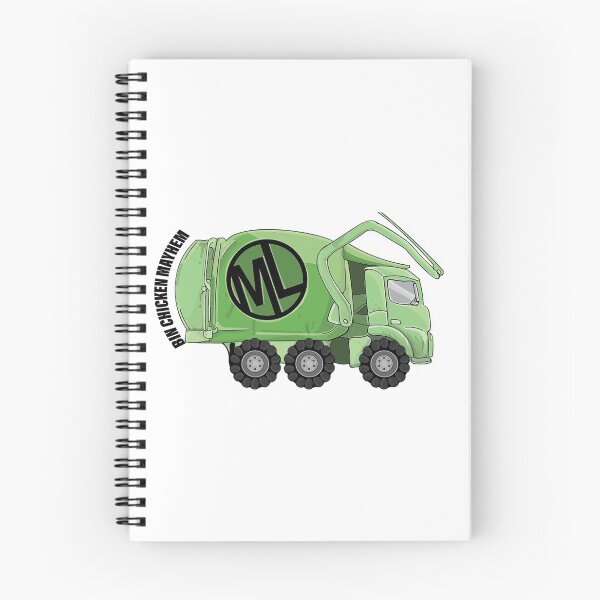 Item preview, Bin Chicken Mayhem Truck designed and sold by LukeRosenberg.