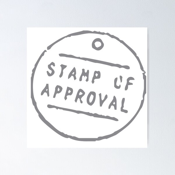 Item preview, Stamp of Approval designed and sold by SerpentSkyArts.