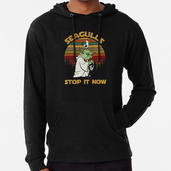 SEAGULLS STOP IT NOW Lightweight Hoodie