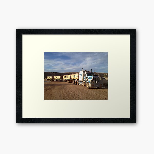 Truck 3 Framed Art Print