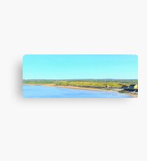 Lahinch Beach and Liscannor Bay - Golf Links View Canvas Print