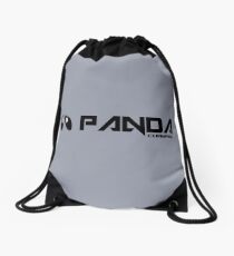 Tekken Inspired Panda Drawstring Bag
