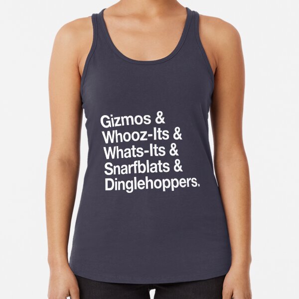 Wreck Internet Princess Mermaid Dinglehopper Racerback Tank Top