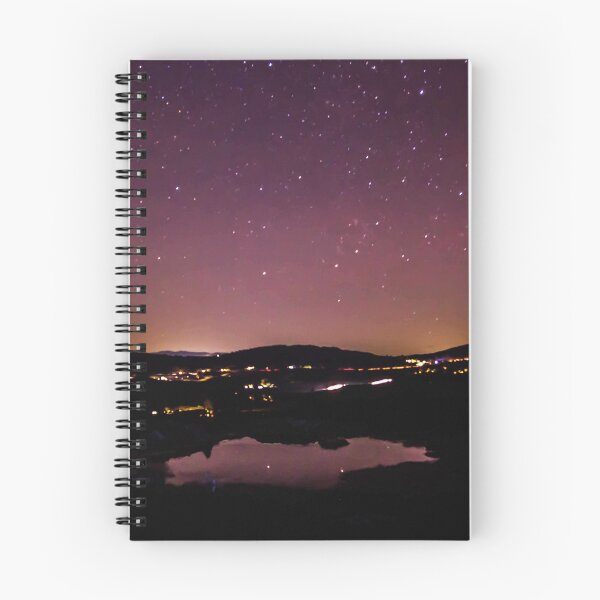 Item preview, Estrellas en el cielo sobre un estanque tranquilo, Cartmel designed and sold by Clare Gelderd.
