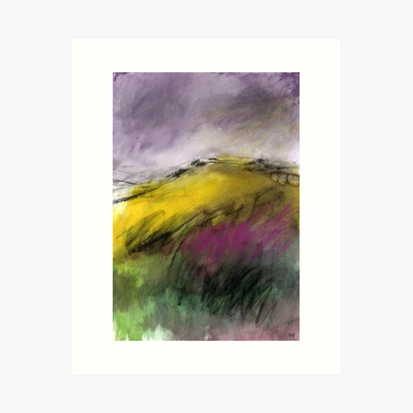 White Tor, Derwent Edge - Peak District Landscape art Art Print