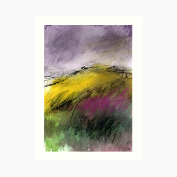 White Tor, Derwent Edge - Peak District Landscape art Art Print