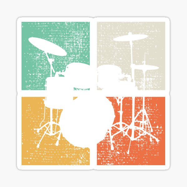 Sticker Drumsticks Redbubble