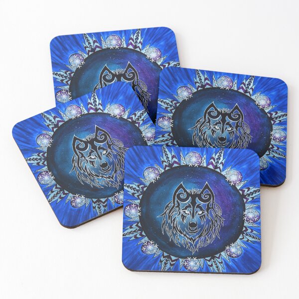 Item preview, "Tallulah" the winter wolf designed and sold by NaomiMatthewArt.