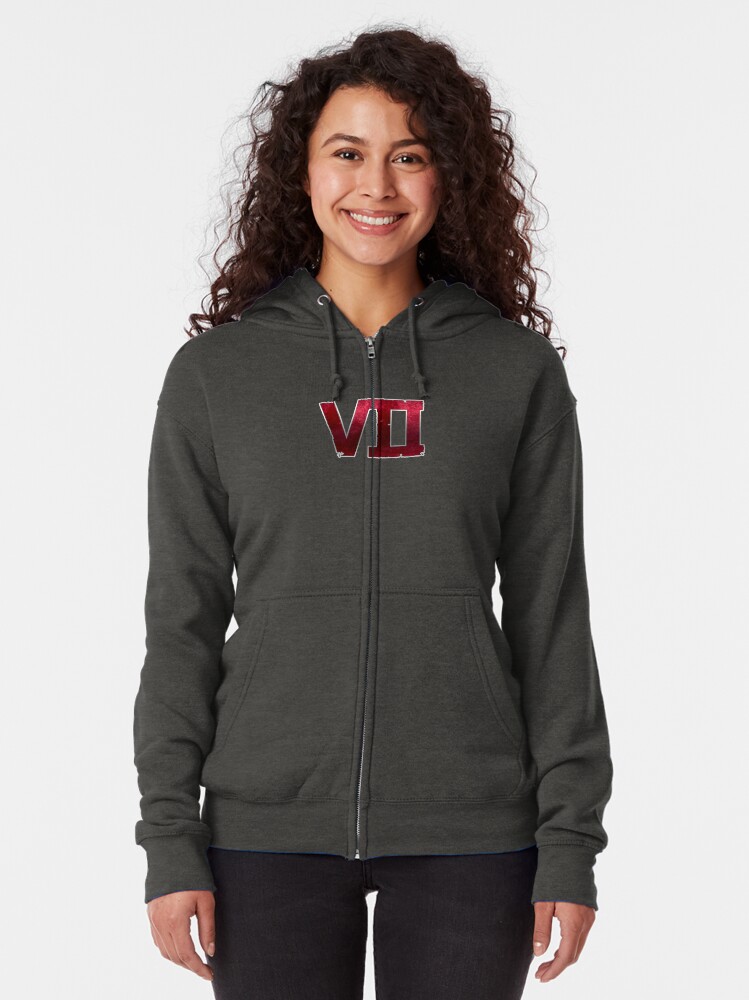 Thumbnail 2 of 5, Zipped Hoodie, Requiem: VII designed and sold by TheOnyxPath.