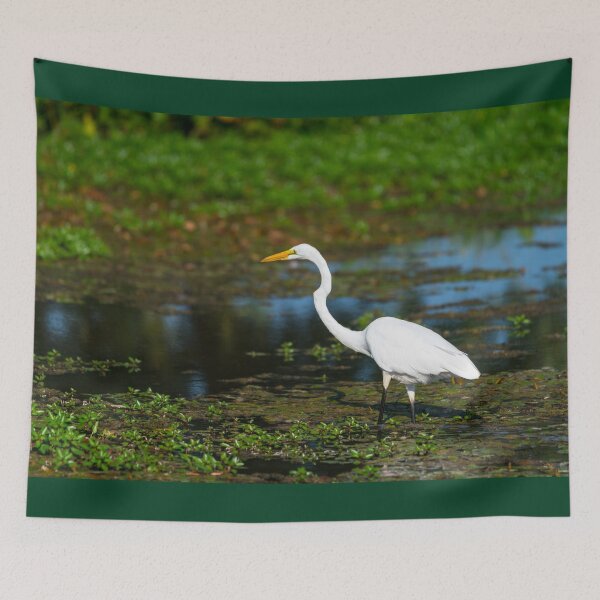 Item preview, Hunting Egret designed and sold by mljdwhite.