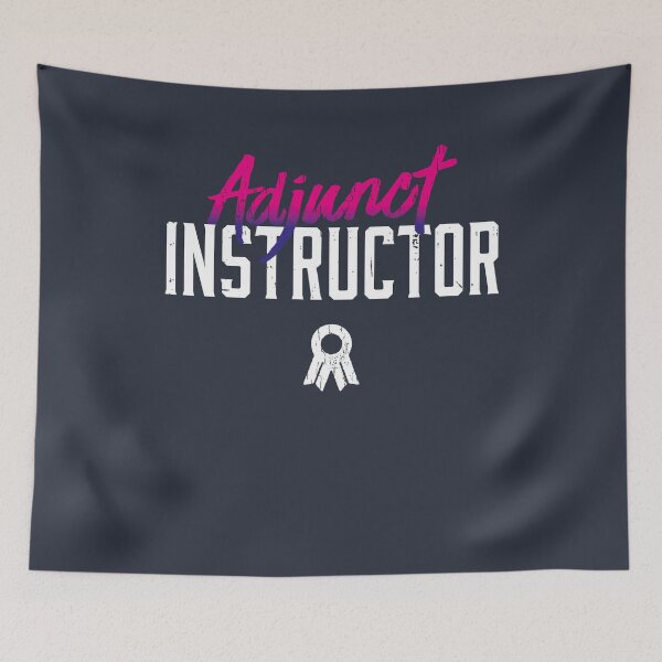 Item preview, Adjunct Instructor (v2) designed and sold by BlueRockDesigns.