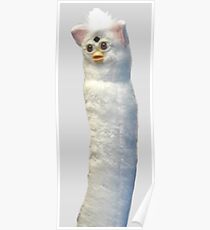 Unangenehm langes Furby Poster