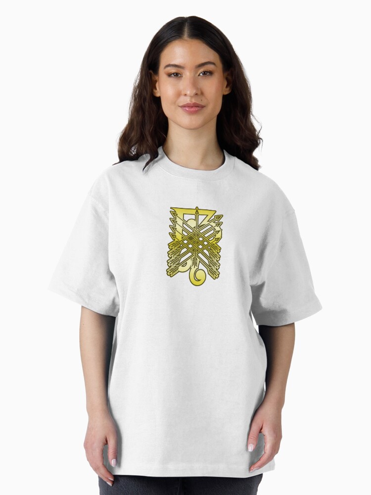 Thumbnail 2 of 7, Oversized T-Shirt, Awakening Order: Adamantine Arrow designed and sold by TheOnyxPath.