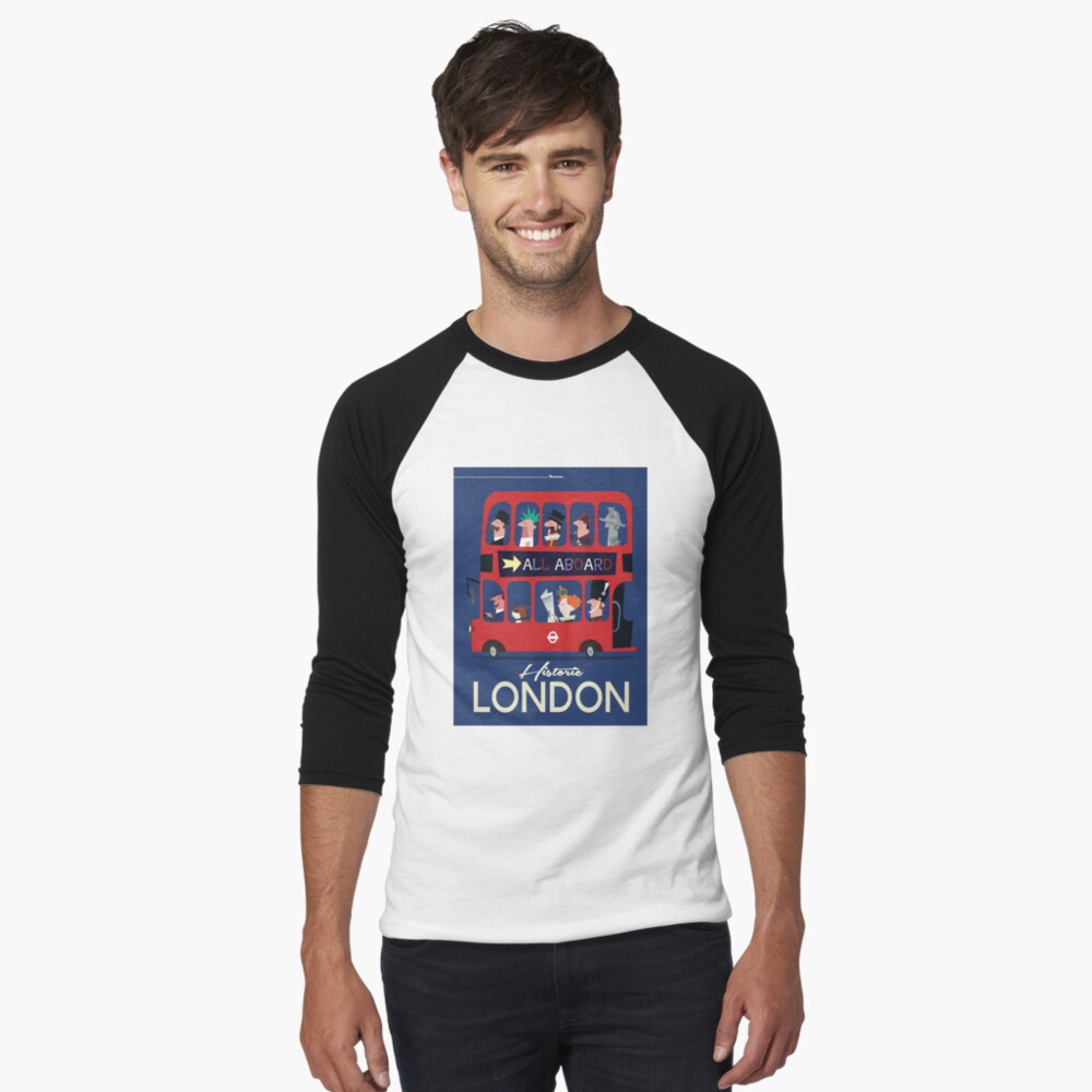 Item preview, Baseball ¾ Sleeve T-Shirt designed and sold by GAGodel.