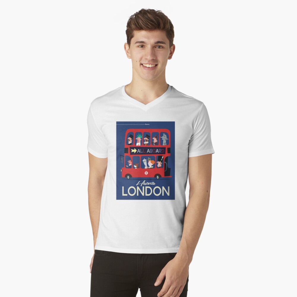 Item preview, V-Neck T-Shirt designed and sold by GAGodel.