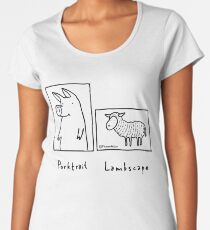 Porktrait Women's Premium T-Shirt