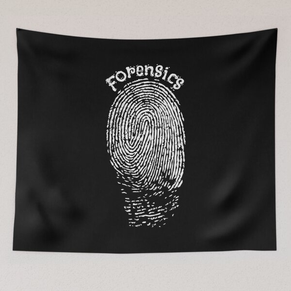 Item preview, Fingerprint Forensic Police (v1) designed and sold by BlueRockDesigns.