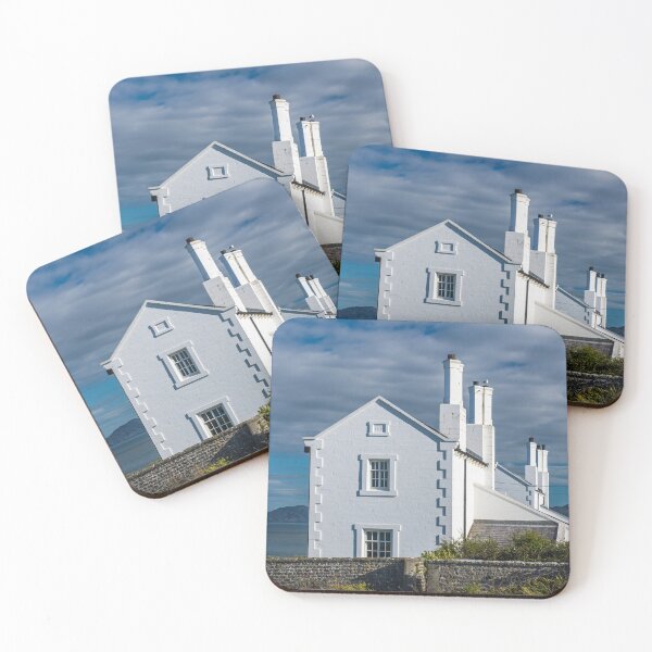 Item preview, Lighthouse Keepers Cottages Penmon Anglesey now used as holiday lets. designed and sold by Cameranick.