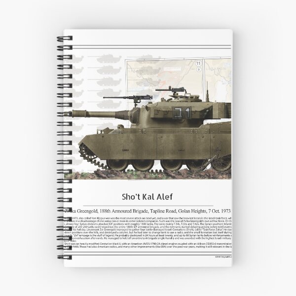 Item preview, Tanks Aces - Zvika Greengold's Shot Kal Alef designed and sold by TheCollectioner.