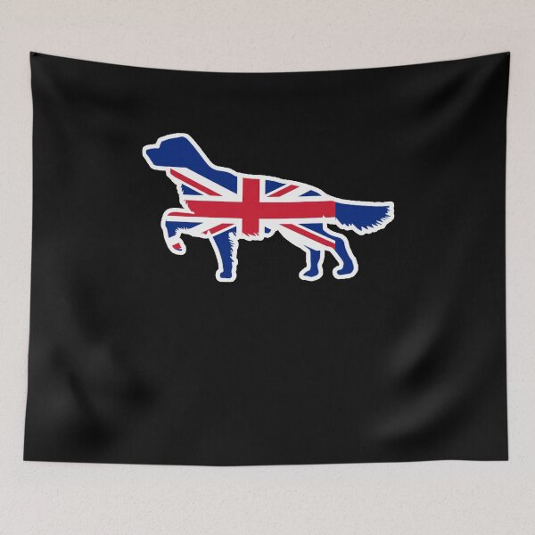 Item preview, English Setter Dog Flag of the United Kingdom (1) designed and sold by shoppzee.