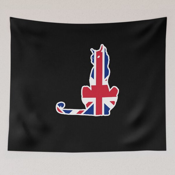 Item preview, Abyssinian Cat Flag of the United Kingdom designed and sold by shoppzee.