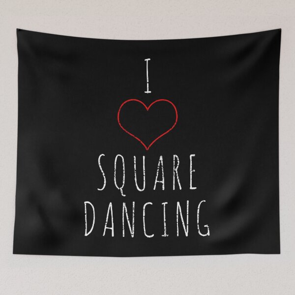 Item preview, I love Square Dance designed and sold by 4tomic.