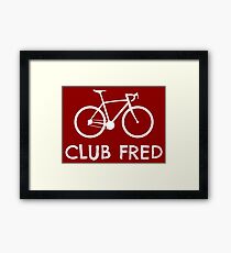 Club Fred Cycling Framed Print