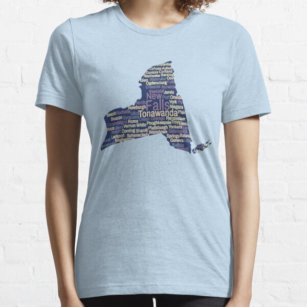 Buffalo Map T Shirts for Sale Redbubble