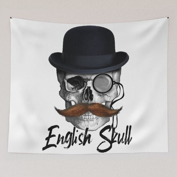 Item preview, english skull designed and sold by clad63.