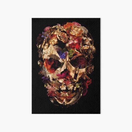 Skull mcqueen Art Board Print