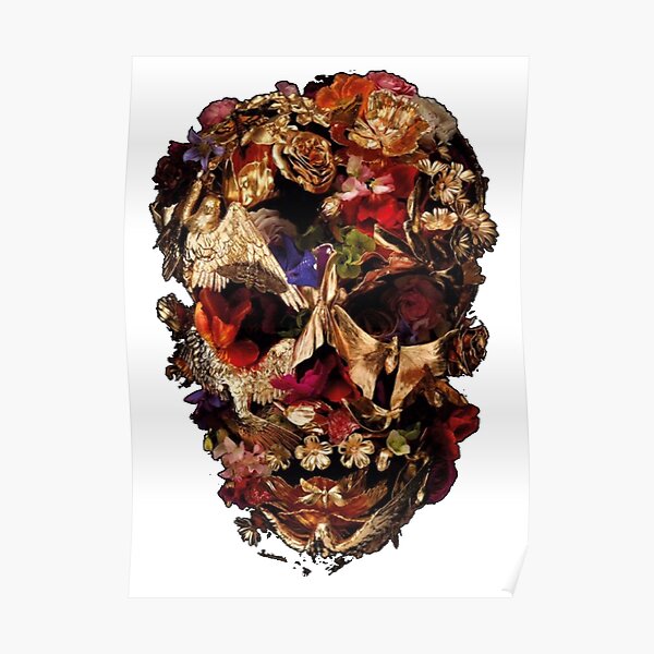 Skull mcqueen Poster