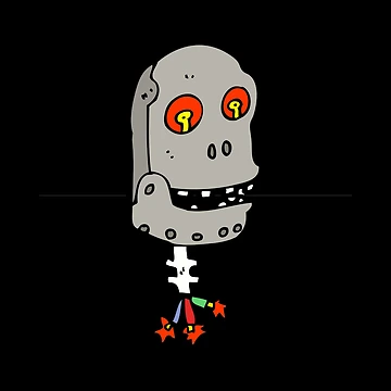 Artwork thumbnail, Robot Head Icon by SpacemanSam13