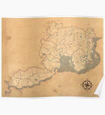 RDR2-Dirty-Map Poster