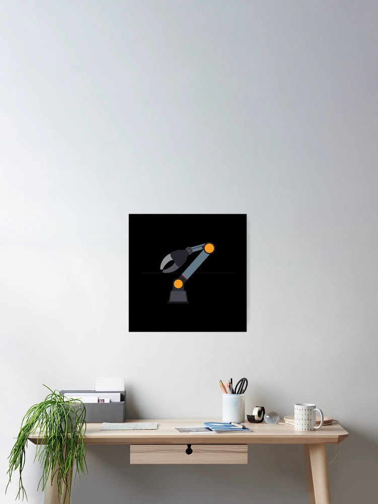 Thumbnail 2 of 3, Poster, Grey Assembly Bot designed and sold by SpacemanSam13.