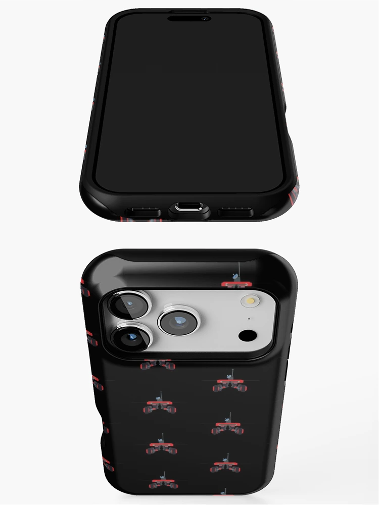 Thumbnail 3 of 4, iPhone Case, Little Red Robot Rover designed and sold by SpacemanSam13.