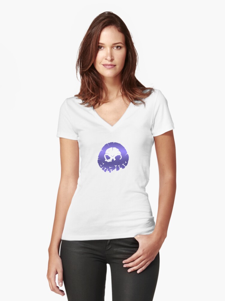 Thumbnail 1 of 3, Fitted V-Neck T-Shirt, Promethean Lineage: Tammuz designed and sold by TheOnyxPath.