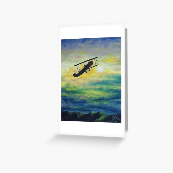 Item preview, Oil Painting. Biplane. 2010 designed and sold by Igor Pozdnyakov.