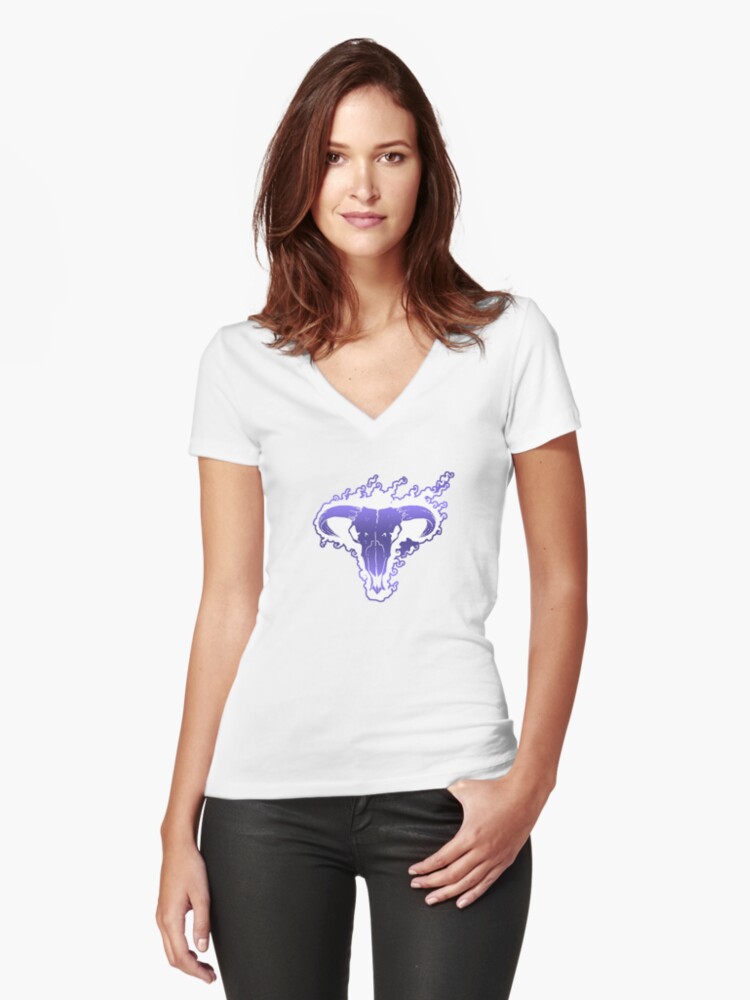 Thumbnail 1 of 3, Fitted V-Neck T-Shirt, Promethean Lineage: Ulgan designed and sold by TheOnyxPath.