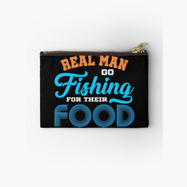 Item preview, Real men go fishing! designed and sold by VisionairsClub.